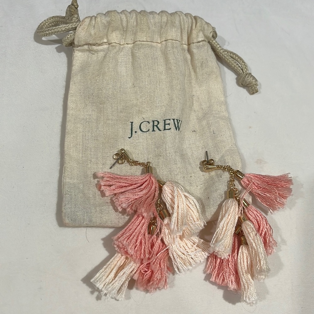 {J.Crew} Tassle Earrings
